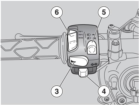 APRILIA TUONO 1000 R - COMMANDES SUR LE DEMI-GUIDON GAUCHE - 1