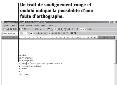MICROSOFT MISE EN ROUTE DE WORKS 2000 - Recherche et correction des fautes d'orthographe - 1
