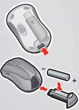 MICROSOFT WIRELESS LASER MOUSE 5000 - 3