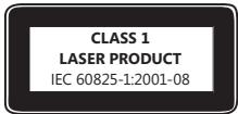 MICROSOFT WIRELESS OPTICAL MOUSE 2000 - Class 1 Laser Devices - 1
