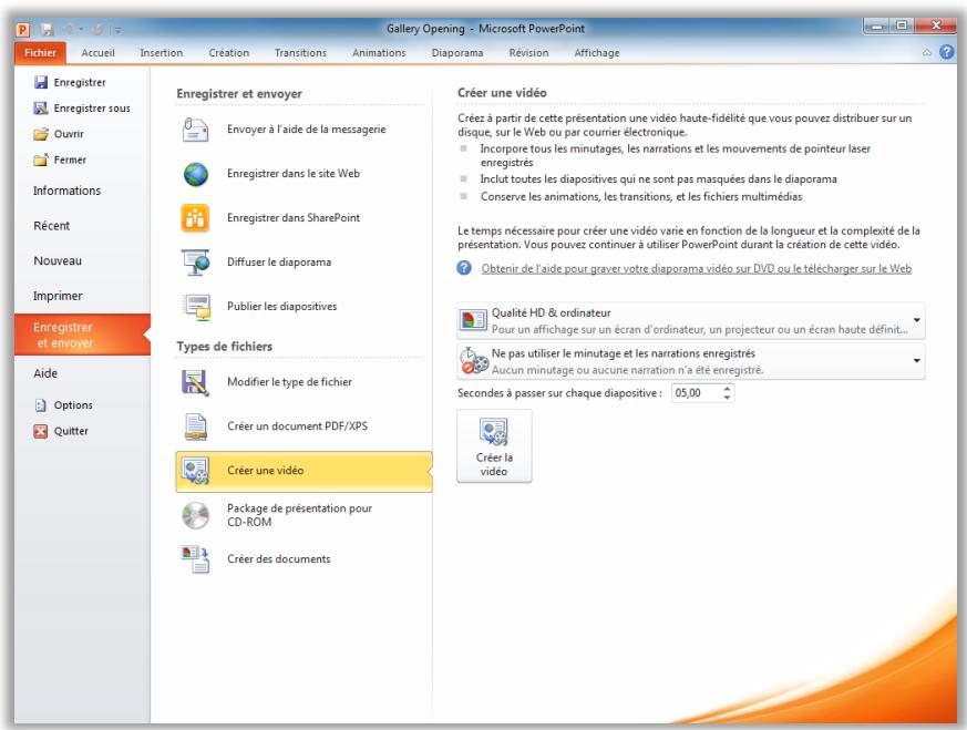MICROSOFT POWERPOINT 2010 - Créez une catégorie - Nouveauté ! - 1