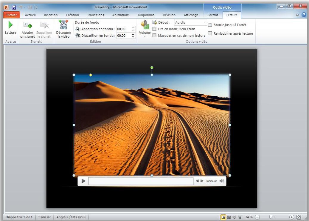 MICROSOFT POWERPOINT 2010 - Ruban - Amélioration ! - 1