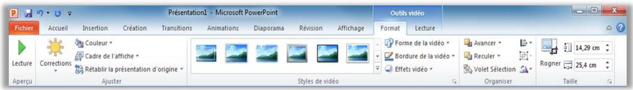 MICROSOFT POWERPOINT 2010 - Incorporez, éditez et formatez des videos - Nouvelle ! - 2
