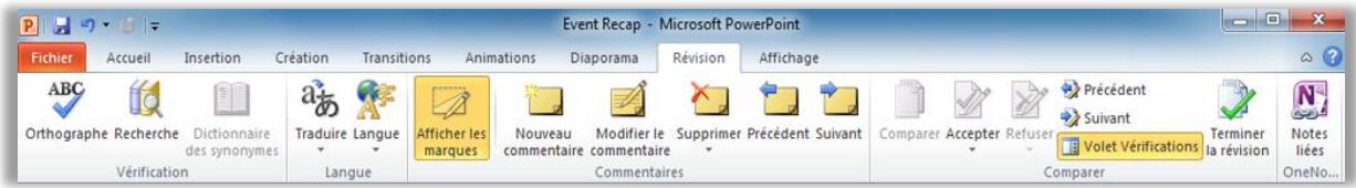 MICROSOFT POWERPOINT 2010 - Comparaison et fusion - Amélioration ! - 1