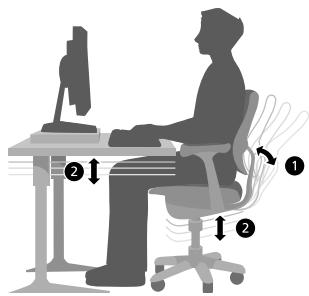 MICROSOFT REMOTE KEYBOARD FOR WINDOWS XP MEDIA CENTER EDITION - To promote comfortable leg postures, try the following: - 1