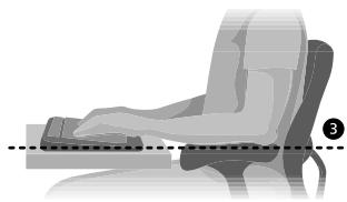 MICROSOFT REMOTE KEYBOARD FOR WINDOWS XP MEDIA CENTER EDITION - To minimize reaching and to promote comfortable shoulder and arm postures, try the following: - 1