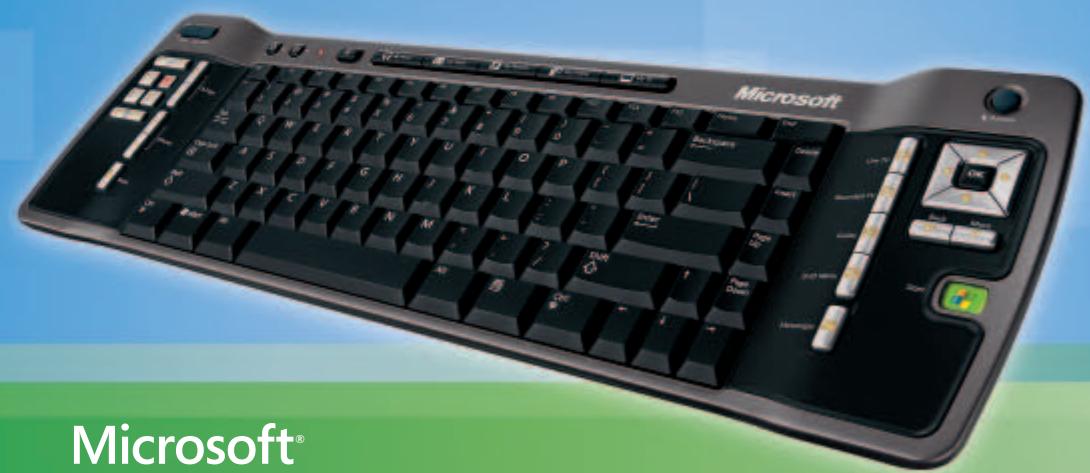 MICROSOFT REMOTE KEYBOARD FOR WINDOWS XP MEDIA CENTER EDITION - Getting Started - 1
