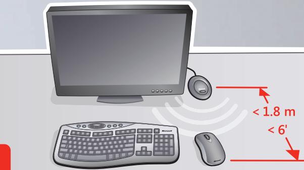 MICROSOFT WIRELESS LASER DESKTOP 4000 - 3 - 2