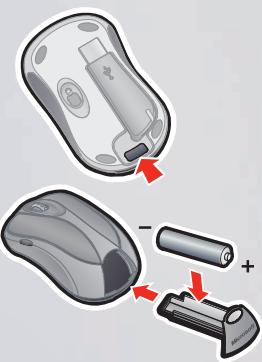 MICROSOFT WIRELESS LASER MOUSE 5000 - 3
