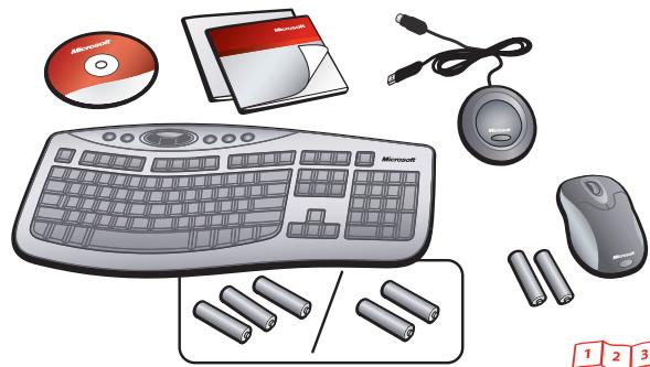 MICROSOFT WIRELESS OPTICAL DESKTOP 4000 - 4 - 8