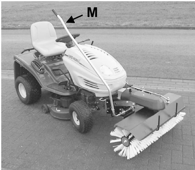 MTD FRONT SWEEPER FASTATTACHTM 48, 49, 500, 600, 700 - Commande de la balayeuse frontale - 1