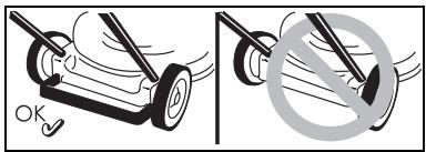 MTD PETROL LAWN MOWER - Symboles sur l'appareil - 9