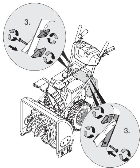 MTD PETROL SNOW THROWERS - Attention - 109