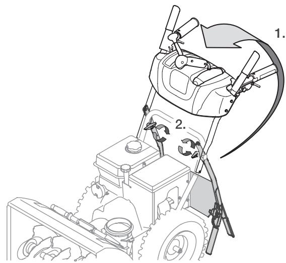 MTD PETROL SNOW THROWERS - Attention - 73