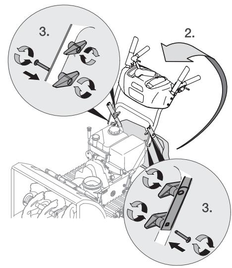 MTD PETROL SNOW THROWERS - Attention - 57