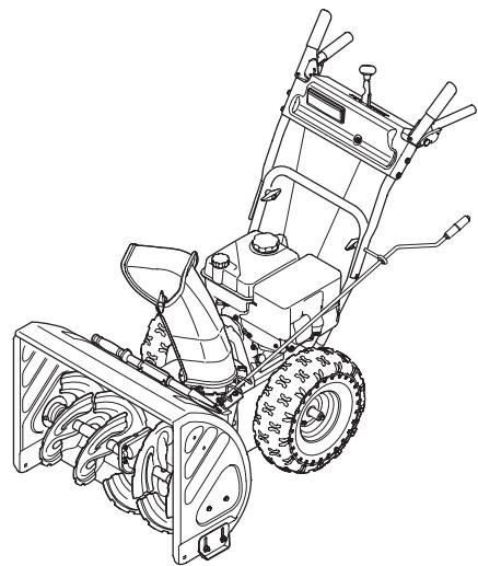 MTD PETROL SNOW THROWERS - Attention - 38