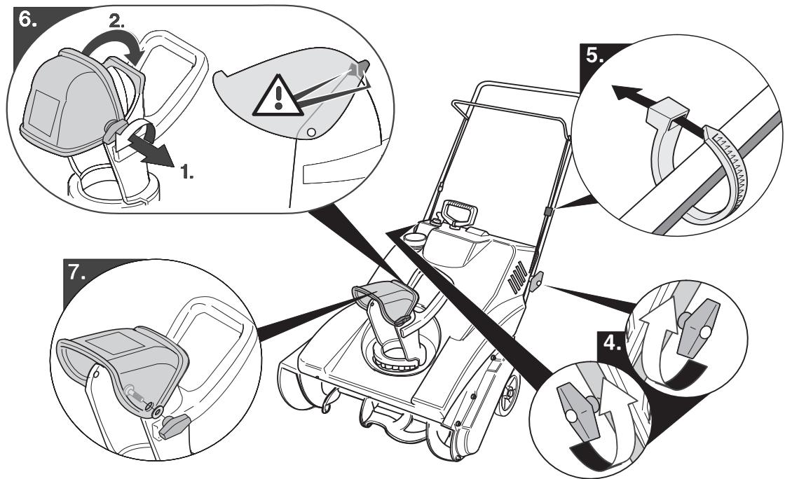 MTD PETROL SNOW THROWERS - Attention - 4