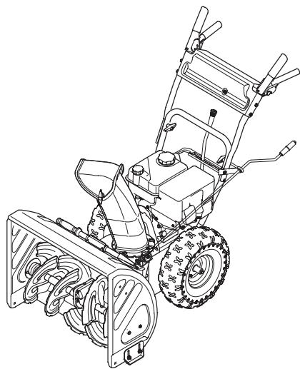 MTD SNOW THROWER - Attention - 25