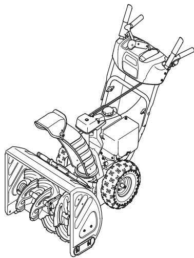 MTD SNOW THROWER - Attention - 54