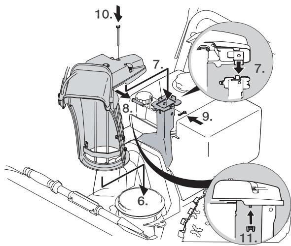 MTD SNOW THROWER - Attention - 44