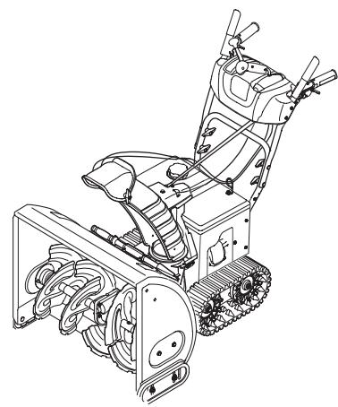 MTD SNOW THROWER - Attention - 106
