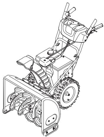 MTD SNOW THROWER - Attention - 121