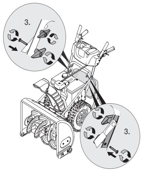 MTD SNOW THROWER - Attention - 109