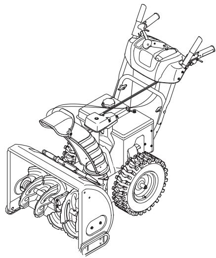 MTD SNOW THROWER - Attention - 88