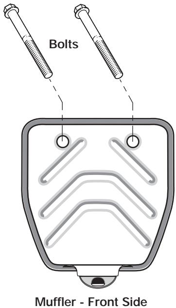 MTD 705R - SPARK ARRESTOR MAINTENANCE - 2