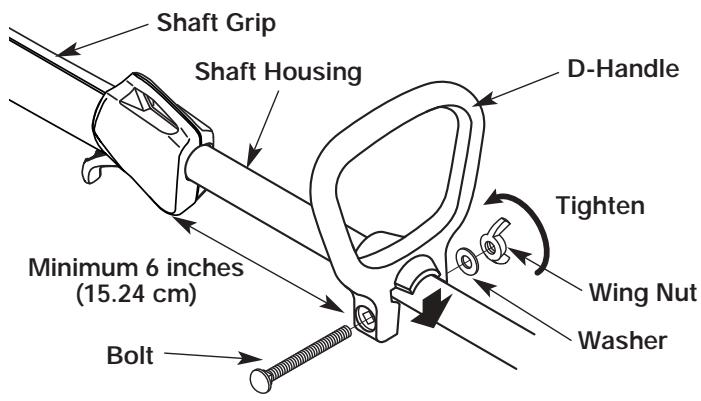 MTD 705R - INSTALL AND ADJUST THE D-HANDLE - 1