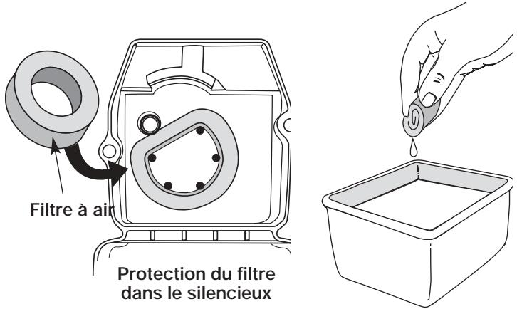 MTD 705R - Nettoyage du filtre à AIRE - 1