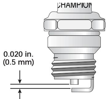 MTD 705R - REPLACING THE SPARK PLUG - 2