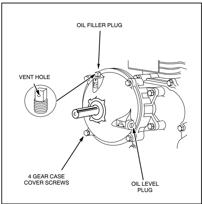 MTD 9120-0 - CHANGING OIL IN GEAR REDUCTION (if equipped) - 1