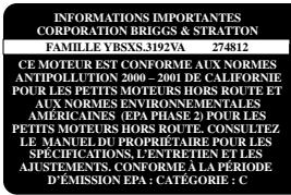 MTD 9120-0 - À compter du 1ER juillet 2000, surveillez la période de conformité d'émission sur les étiquettes - 1