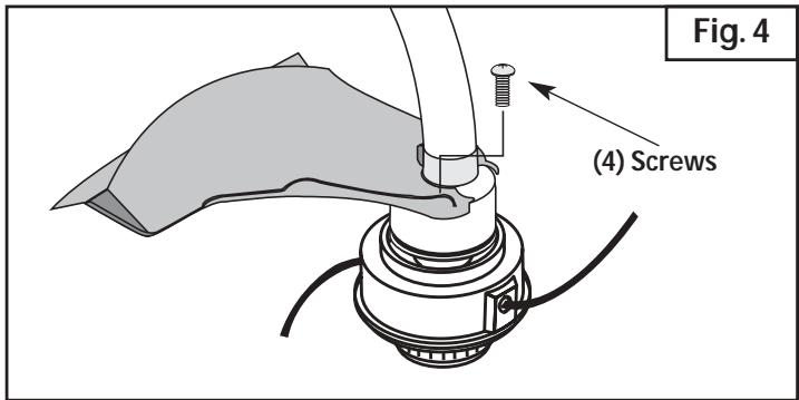 MTD BL50 - INSTALLING THE CUTTING SHIELD - 3