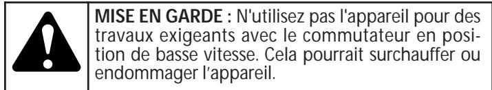 MTD BL50 - Démarrage/ arrêt de l'appareil - 1