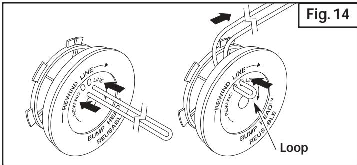 MTD BL50 - Winding the Existing Inner Reel - 5