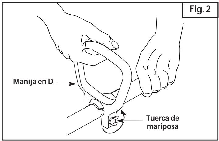 MTD BL50 - AJUSTE DE LA MANIJA EN D - 2