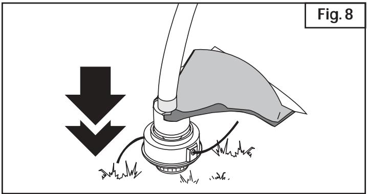 MTD BL50 - ADJUSTING TRIMMING LINE LENGTH - 2