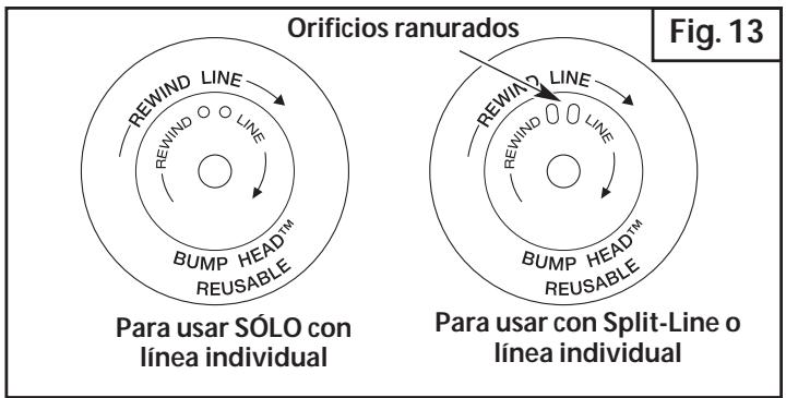 MTD BL50 - Bobinado del carrete interior existente - 4