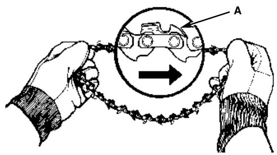 MTD EB358 - TO INSTALL SAW CHAIN: WARNING - 1