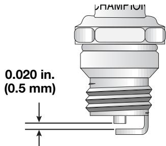 MTD MB290 - REPLACING THE SPARK PLUG - 2