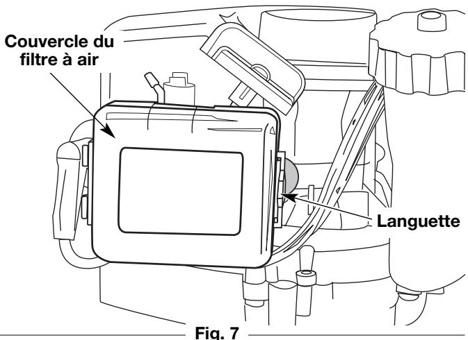 MTD MB290 - Entretien du filtre à air - 2