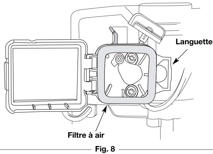 MTD MB290 - Entretien du filtre à air - 3