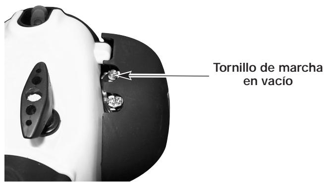 MTD MCT33360E - AJUSTE DEL TORNILLO DE MARCHA LENTA - 1
