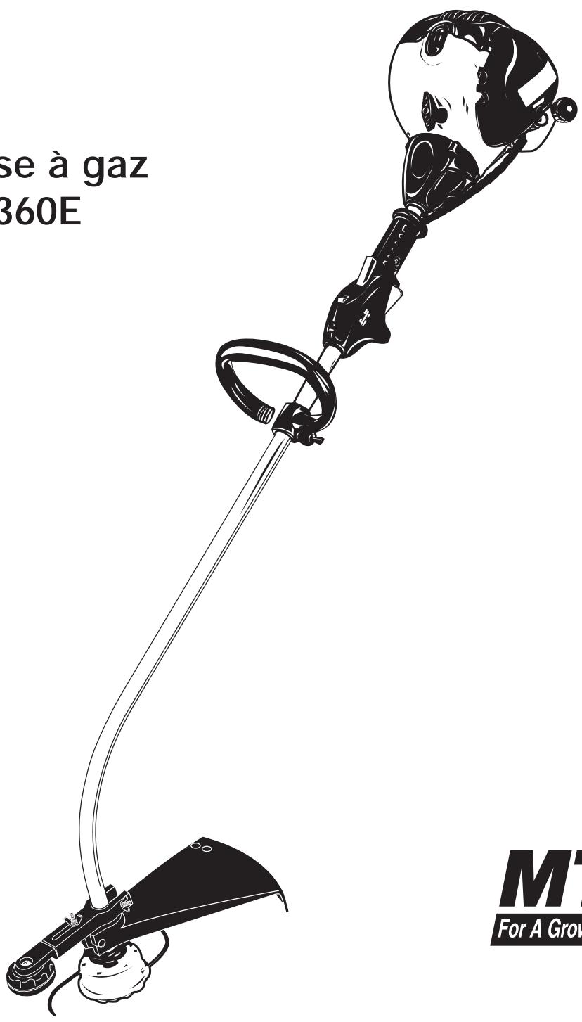 MTD MCT33360E - Manuel de l'utilisateur - 1