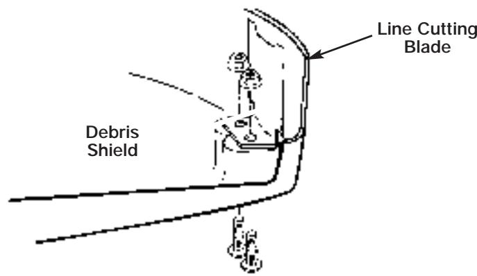 MTD MCT333707 - SHARPENING THE LINE CUTTING BLADE - 1
