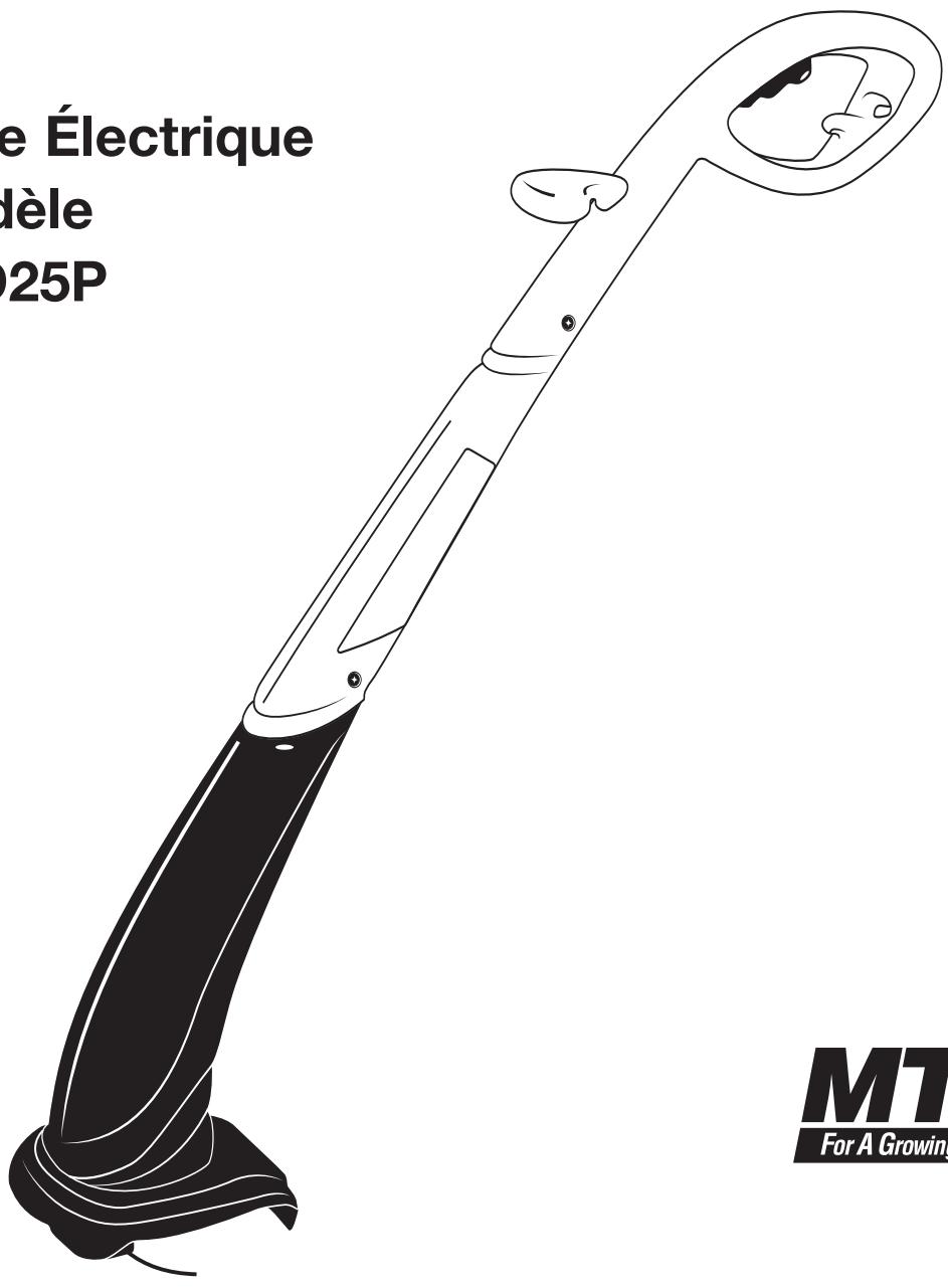 MTD 25P - 1