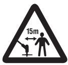 MTD 25P - - Symbole alertde securité - 1