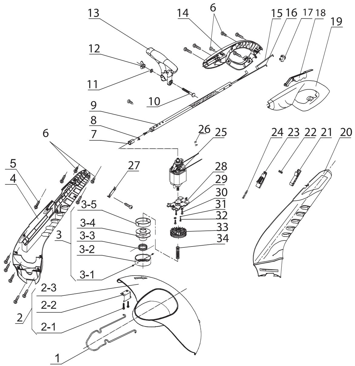 MTD 27P - Reemplacement de la BOBINE de FIL denylon - 3